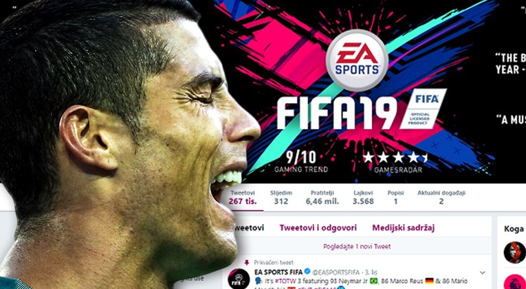 Ronaldo gubi najveće sponzore? Nestao s društvenih mreža FIFA-e 19