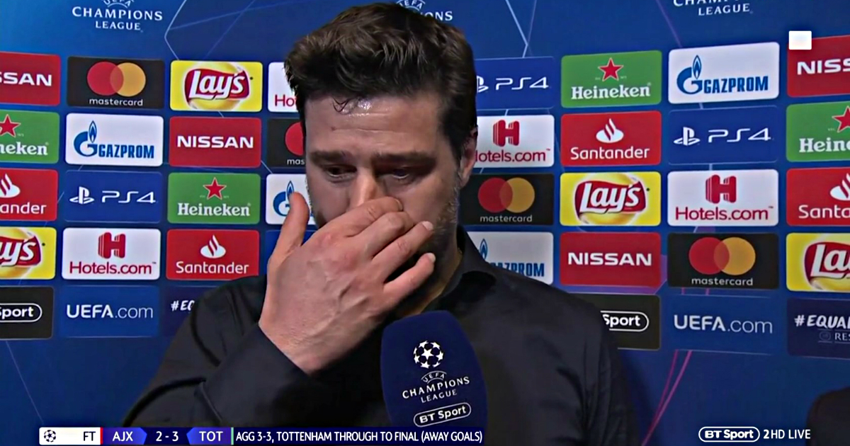 Uplakani Pochettino: Hvala nogometu. Bez njega je nemoguće živjeti