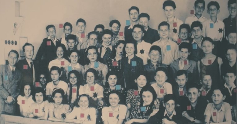 Preživjeli iz holokausta pokazao sliku kolega iz razreda. Priča je strašna