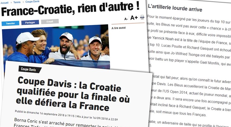 Francuzi o finalu Davis Cupa: "Hrvatska je drugi kalibar, teška artiljerija"