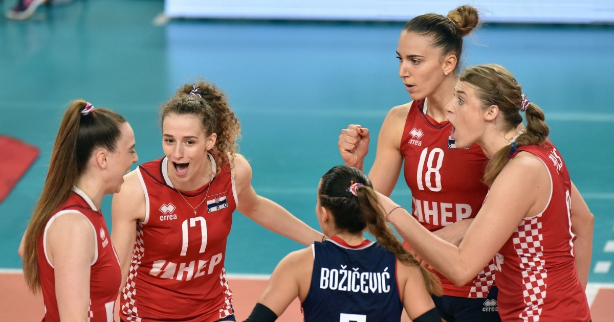 Hrvatske odbojkašice završile druge u Zlatnoj europskoj ligi