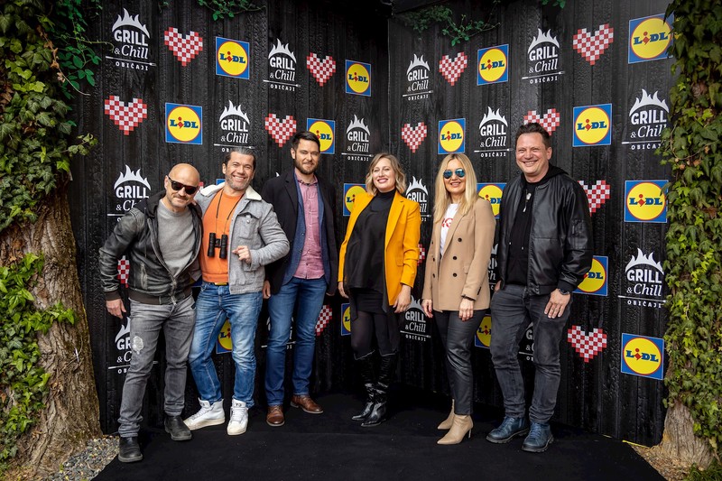 Mile Kekin, Mario Petreković, voditelj marketinga Lidla Hrvatska Marko Galić, Csilla Barath Bastaić, voditeljica Sektora korporativnih komunikacija Lidla Hrvatska Marina Dijaković, Dalibor Matanić