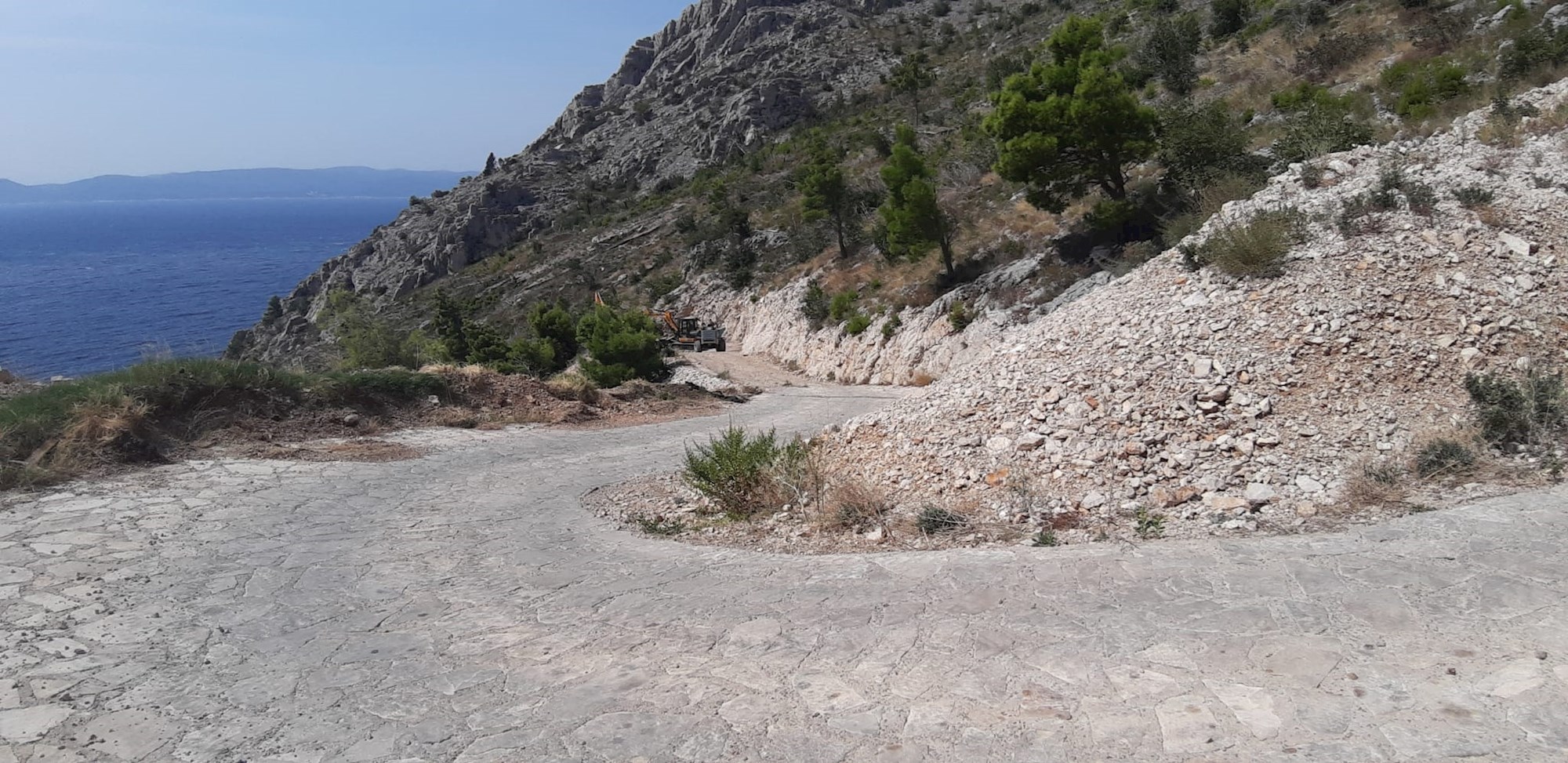 Pristupna cesta prije