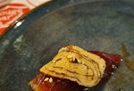 Tuna tamagoyaki nigiri