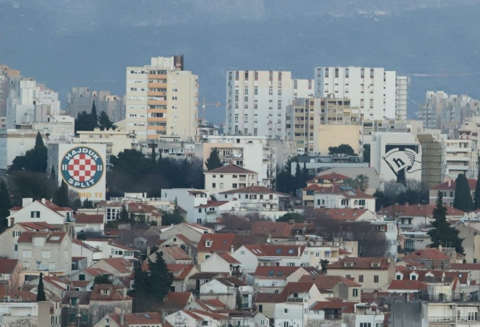 Naslikan je najveći grb Torcide. Pogledajte ga u impresivnom društvu i ...