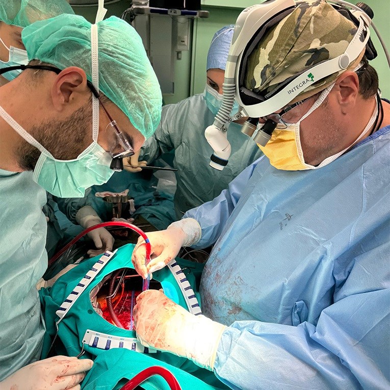 Kardiokirurzi Mate Petričević i Stjepan Ivanković