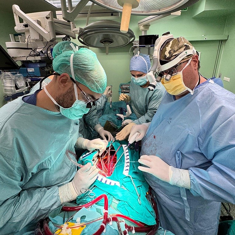 Kardiokirurzi Mate Petričević i Stjepan Ivanković