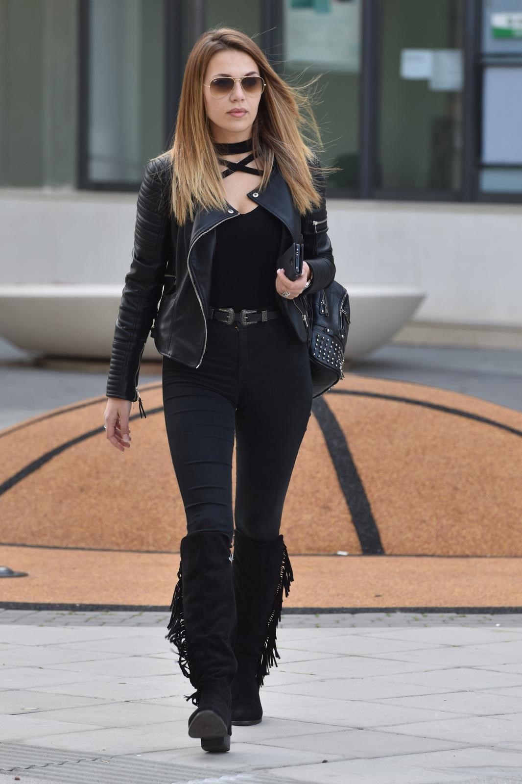 Katarina Prnjak u šetnji Šibenikom 2017. godine. 