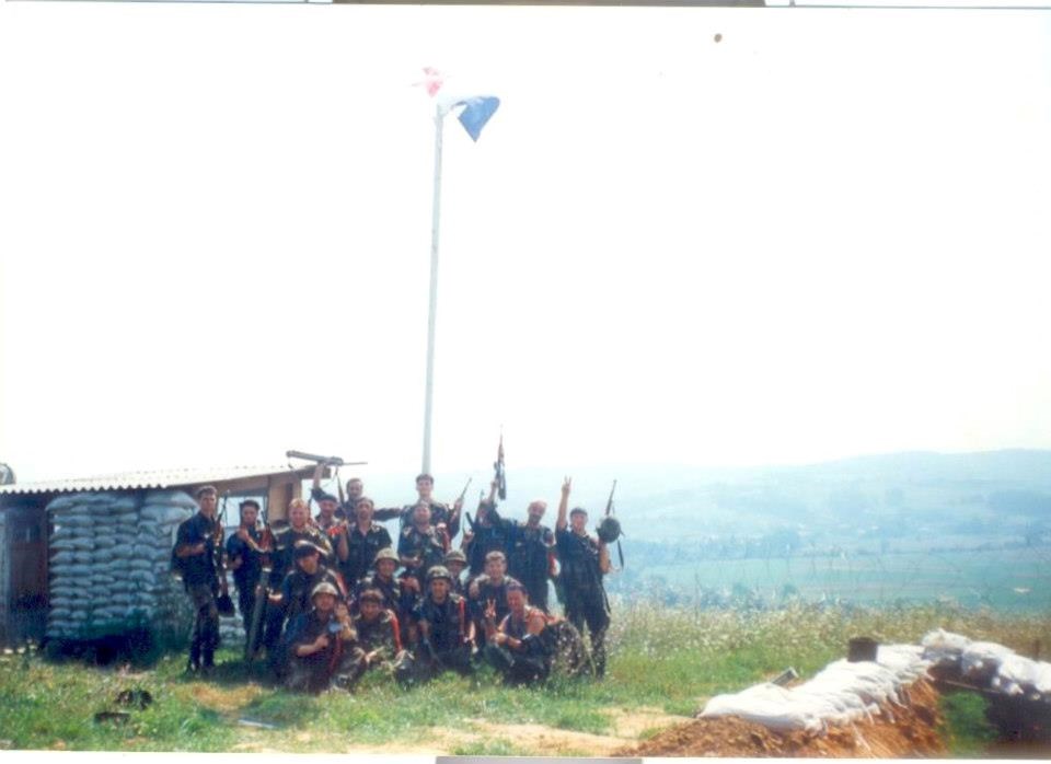 Karlovačka satnija Rebels, Šanac