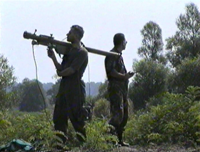 202 topničko raketna brigada, 4 topnička brigada Bjelovar, položaj Jasenovac.