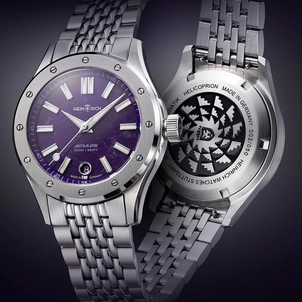 Heinrich predstavio satove od ametista, već su dostupni