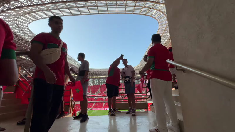 Unutrašnjost stadiona Prince Moulay Abdellah