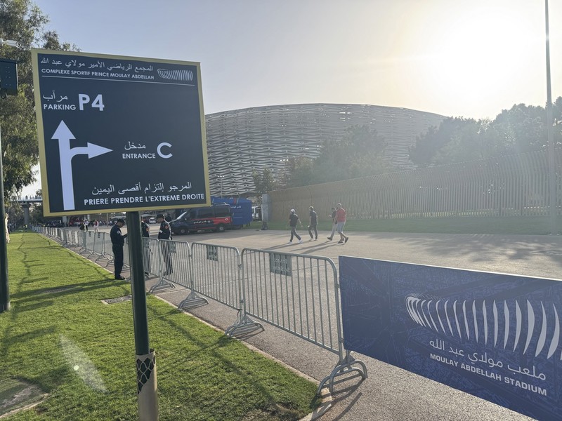 Okolica stadiona Prince Moulay Abdellah
