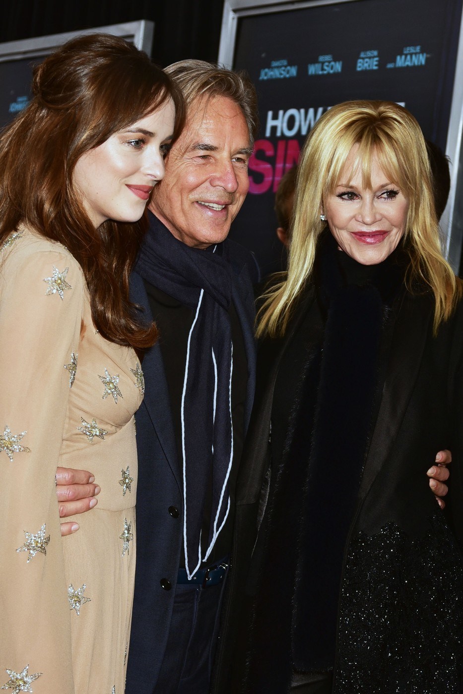 Dakota Johnson, Don Johnson i Melanie Griffith