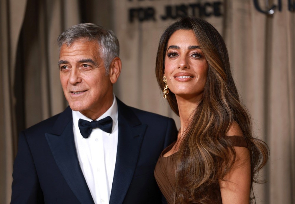 George Clooney sa suprugom Amal