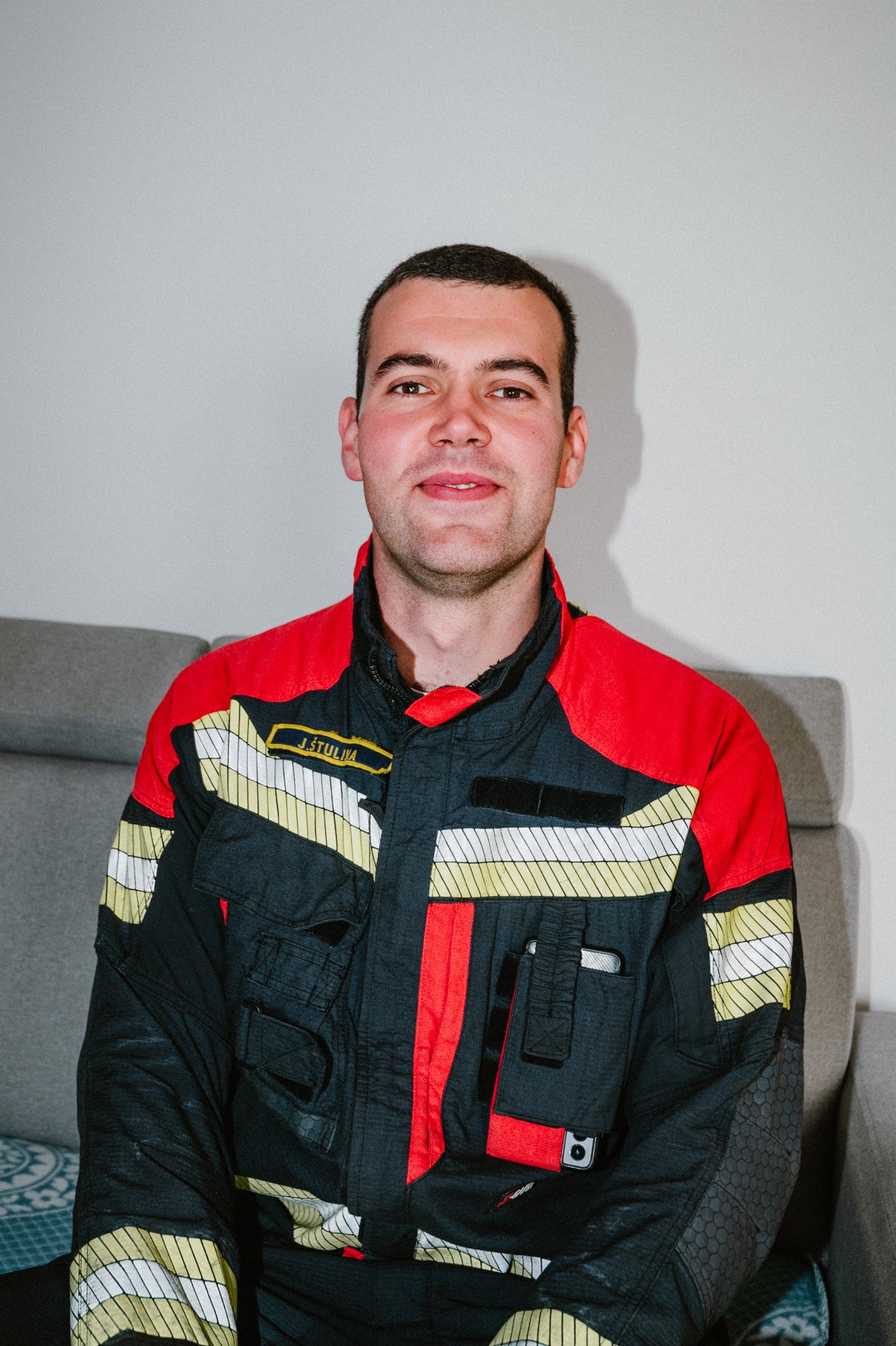 Jakov Štulina, zamjenik zapovjednika DVD-a Pljusak