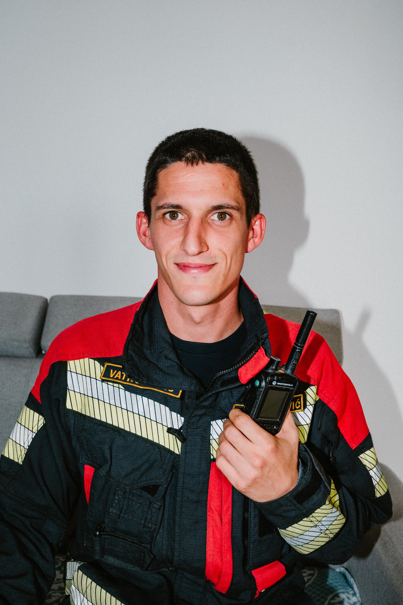 Vatrogasac Nikola Proroković zamalo je postao policajac