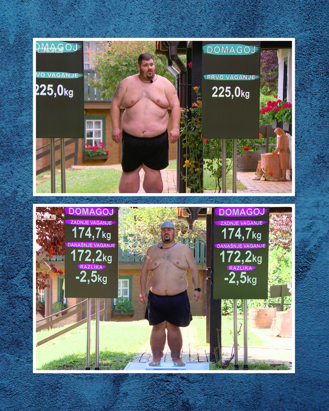 Domagoj prvo i posljednje vaganje