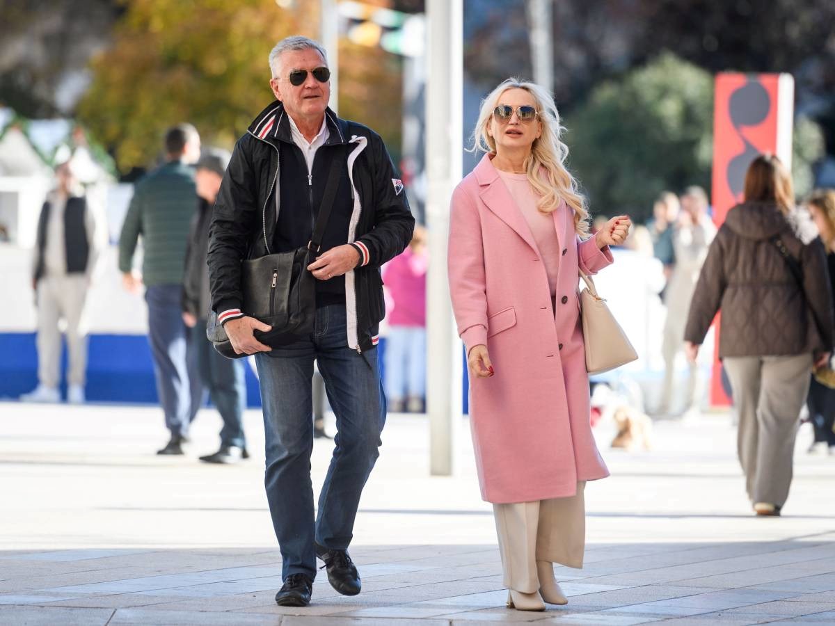 Šibenik (gradonačelnik Željko Burić i supruga Vesna)