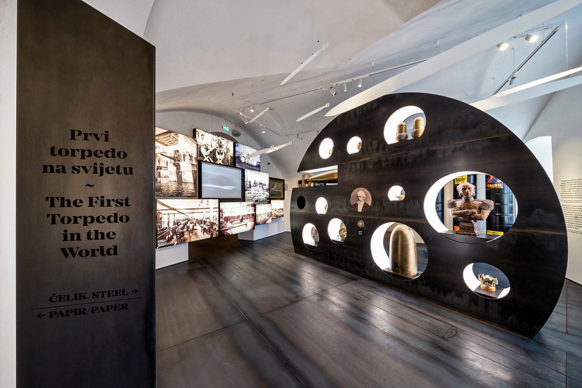 Muzej grada Rijeke, Palača šećera, prostorija posvećena Tvornici torpedo 