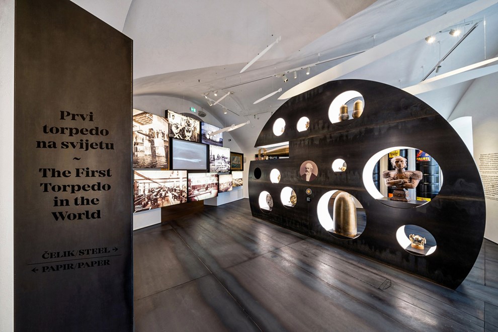 Muzej grada Rijeke, Palača šećera, prostorija posvećena Tvornici torpedo 