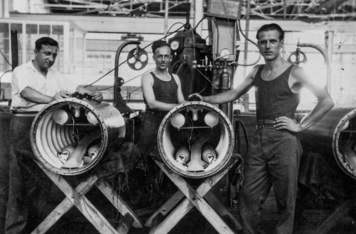 Montaža torpeda 1933.