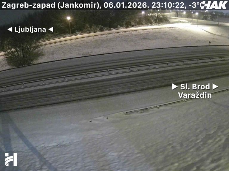 Autocesta A1 zatvorena zbog orkanskog vjetra i mećave