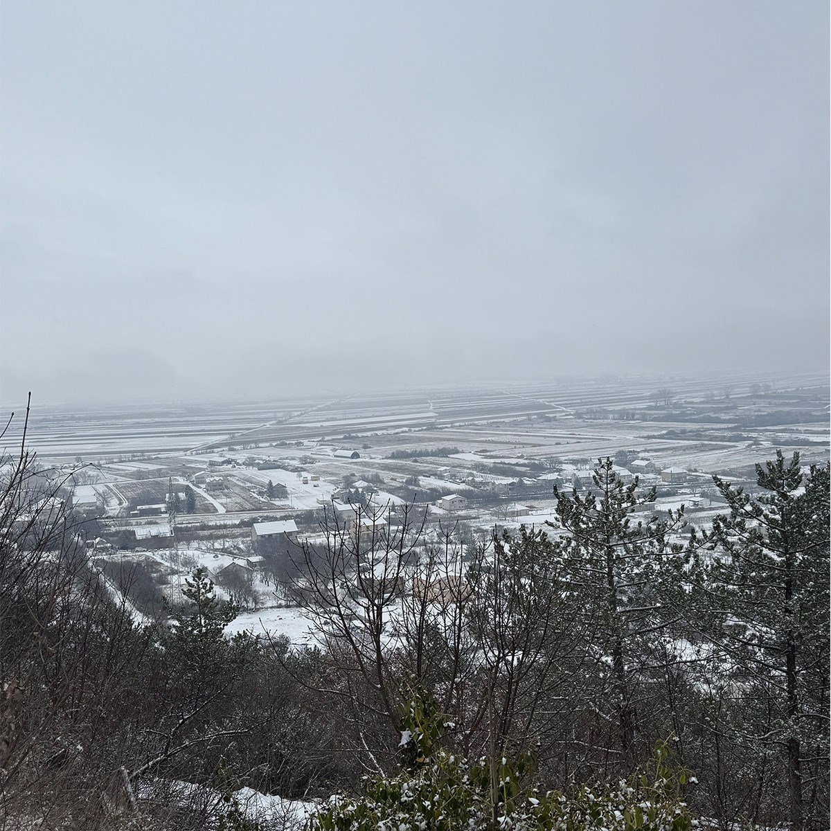 FOTO I VIDEO Snježne pahulje zabijelile Dalmaciju. Grudanje, smijeh i zimska čarolija