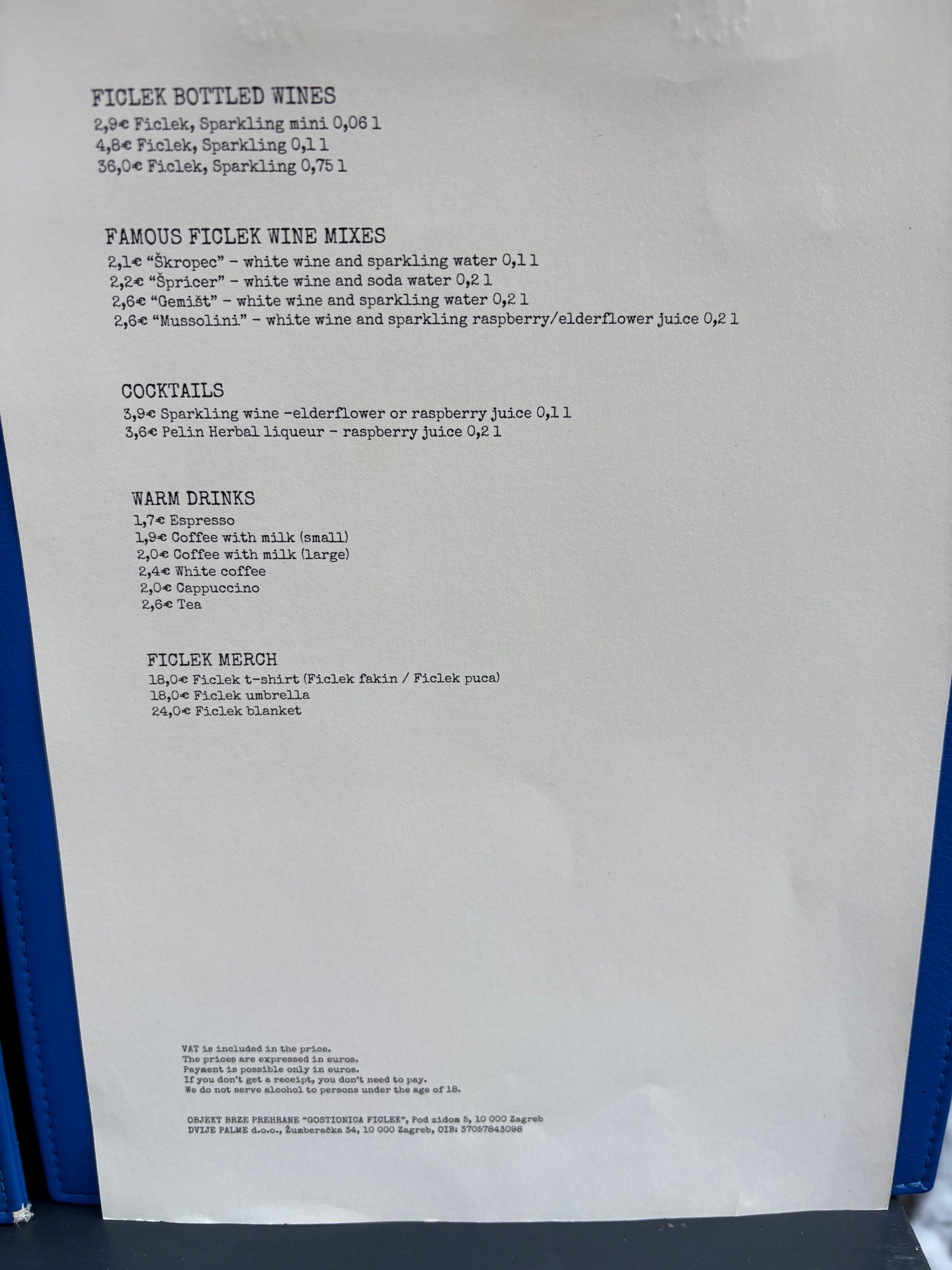 U ovom malom lokalu pojela sam odličan gablec. Nude prava, starinska jela