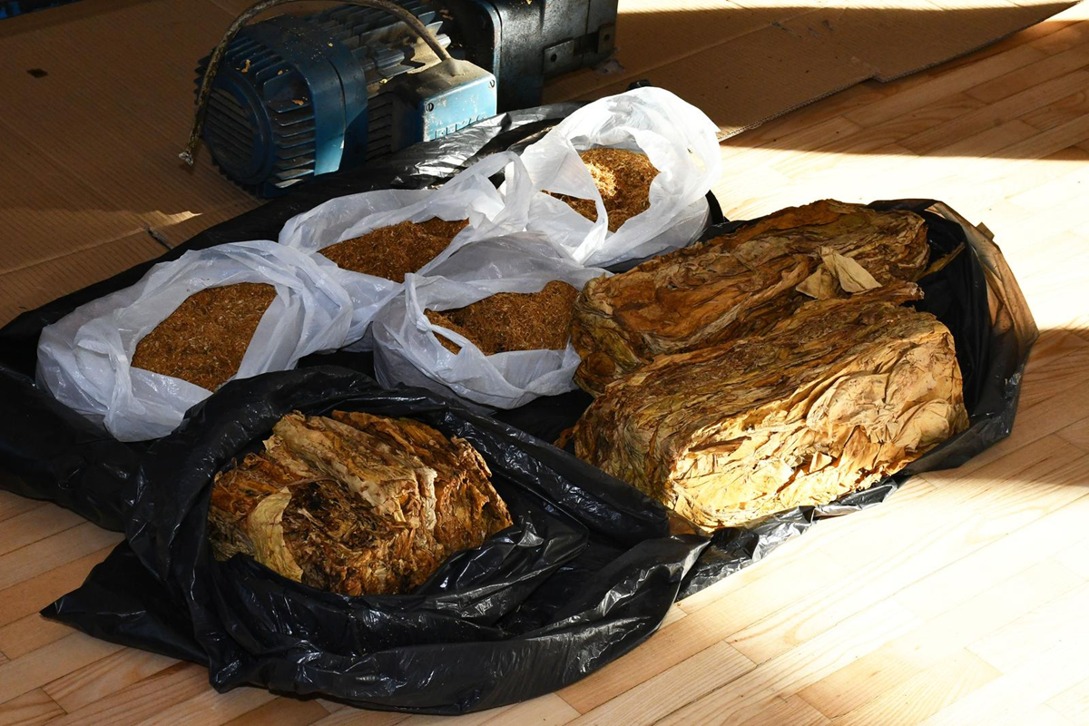 VIDEO Zaplijenjeno 2043 kilograma ilegalnog duhana. Pronađeno gotovo 43.000 eura