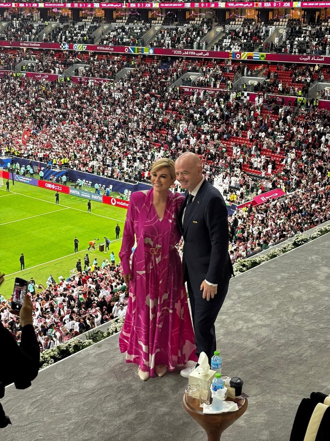Gianni Infantino i Kolinda