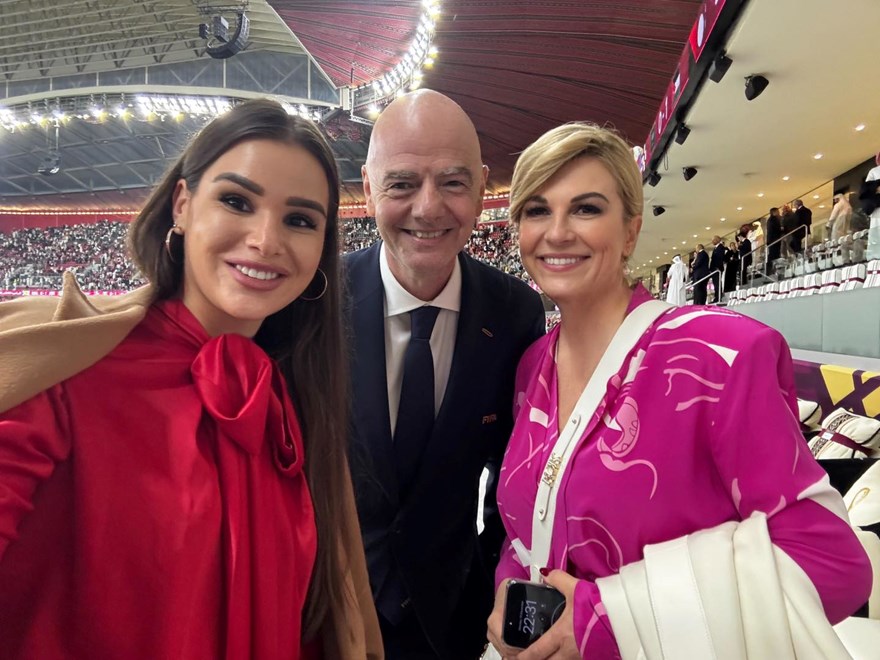 Gianni Infantino i Kolinda