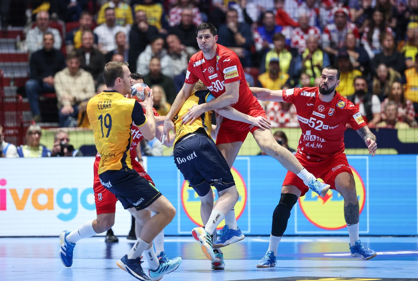 Hrvatska doživjela težak poraz od Švedske u borbi za prvo mjesto u grupi