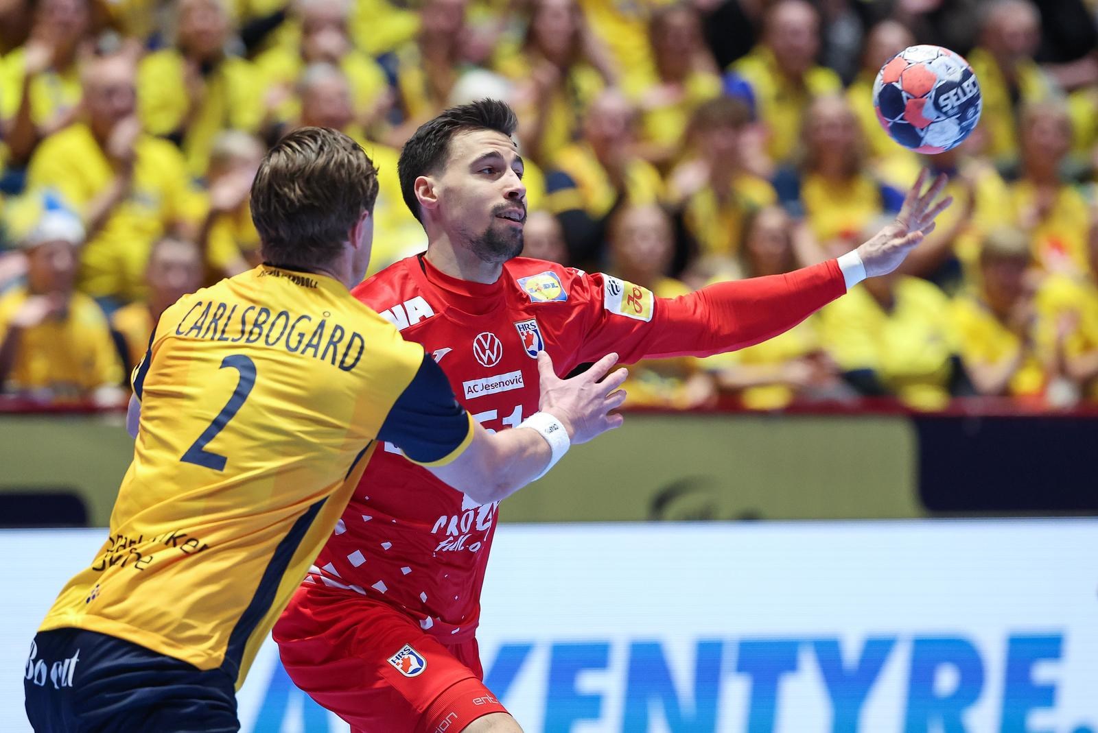 Hrvatska doživjela težak poraz od Švedske u borbi za prvo mjesto u grupi