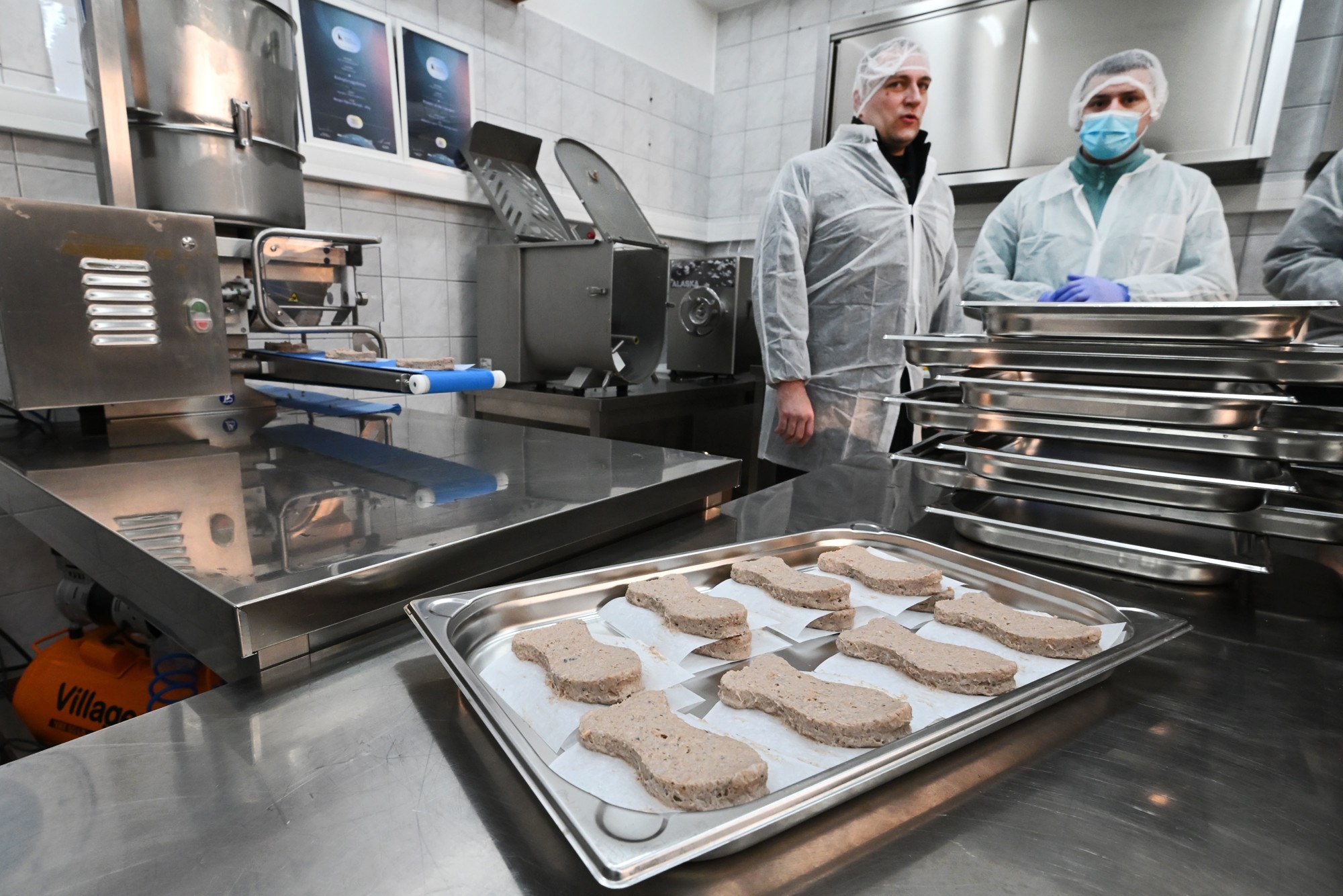 Vlajčić posjetio vukovarsku tvrtku za preradu ribe. Rade burgere, ćevape, ribasice...