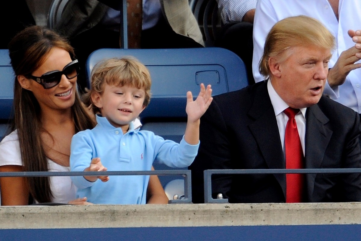Mama ga je naučila slovenski i mazala kremama s kavijarom. Kako živi Barron Trump