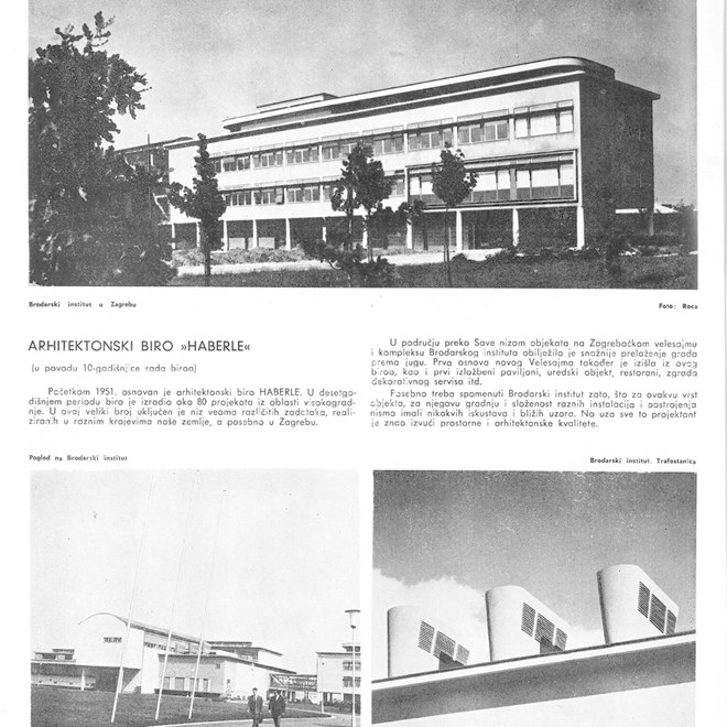 Povijesna fotografija Brodarskog Instituta