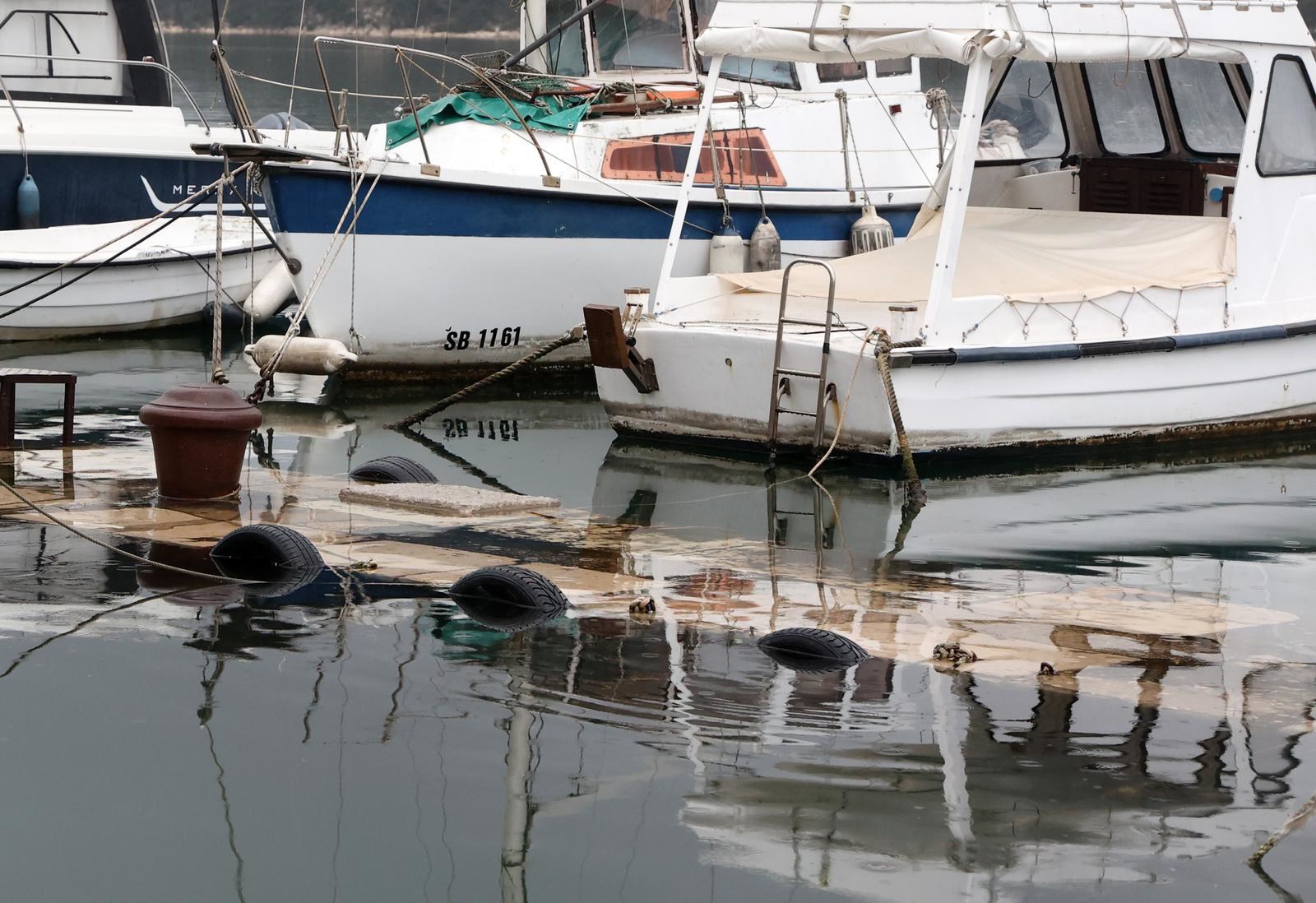 Poplavljeni šibenski Dolac