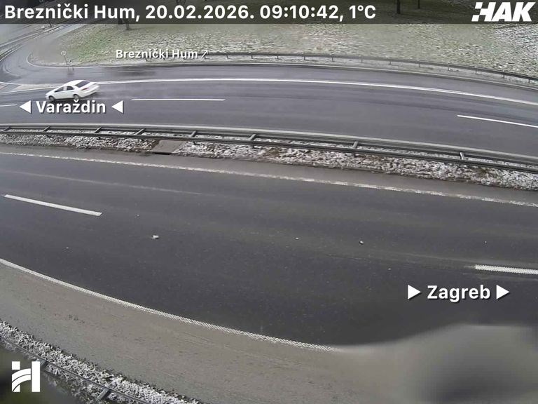 FOTO Na sjeveru Hrvatske pao snijeg