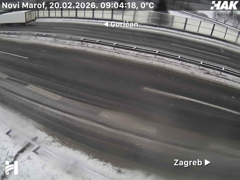 FOTO Na sjeveru Hrvatske pao snijeg