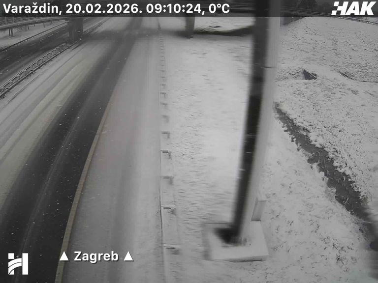 FOTO Na sjeveru Hrvatske pao snijeg