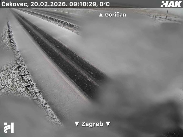 FOTO Na sjeveru Hrvatske pao snijeg