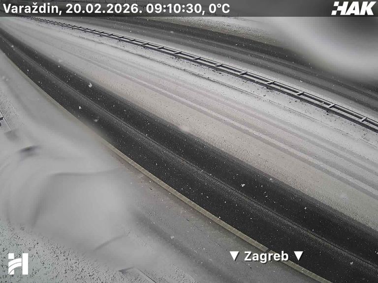 FOTO Na sjeveru Hrvatske pao snijeg