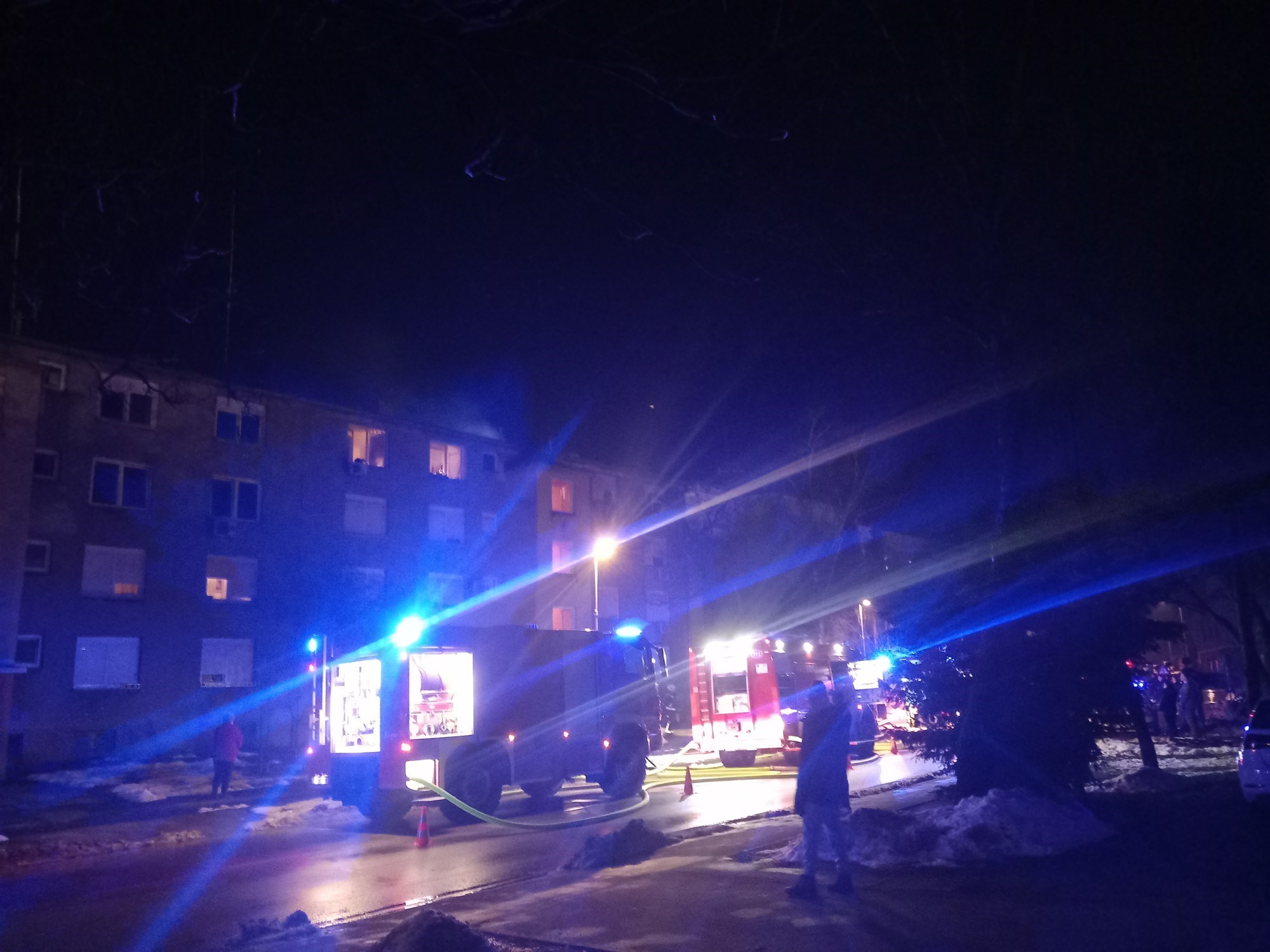 FOTO Gori stan u Varaždinu