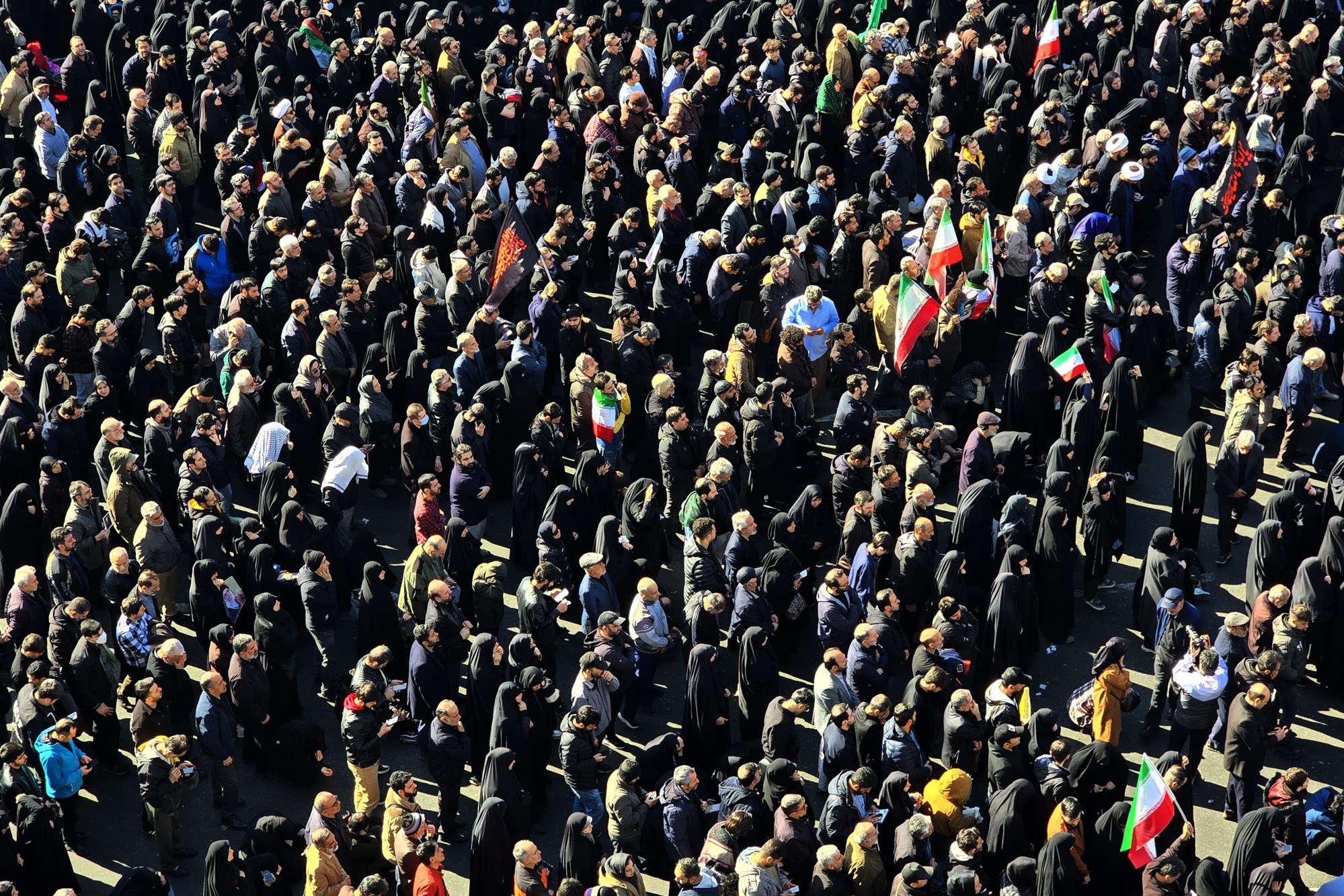 FOTO Ovako je izgledao centar Teherana nakon Hameneijeve smrti