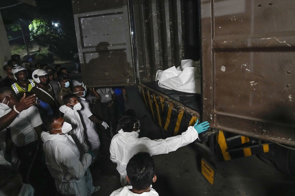 Šri Lanka - žrtve s potopljenog iranskog broda