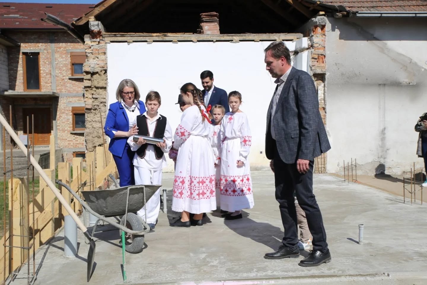 FOTO Počele izgradnje hrvatskih matica kulture u Vojvodini