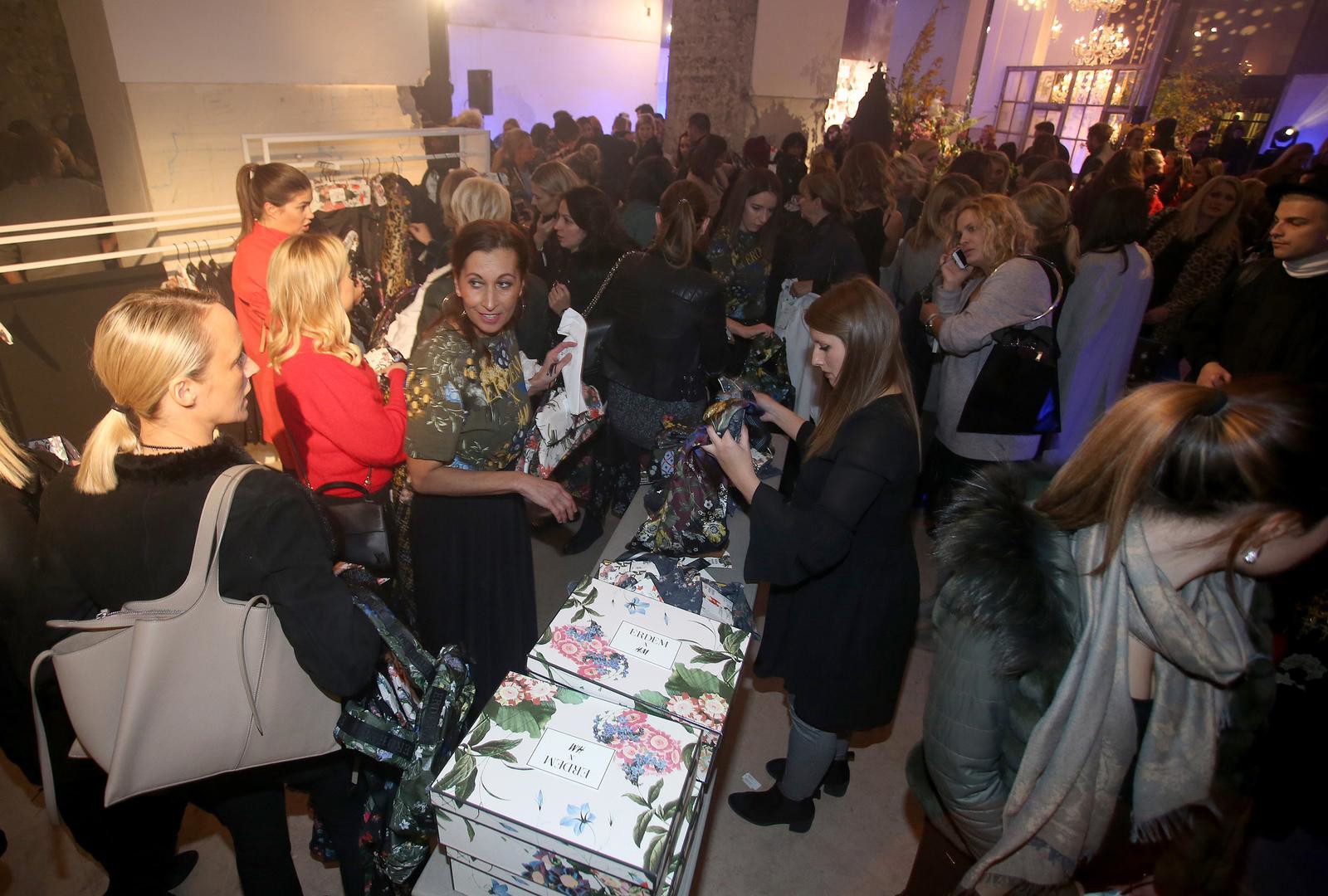 2017. H&M x Erdem u Zagrebu