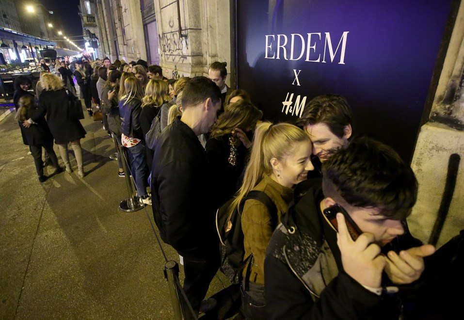 2017. H&M x Erdem u Zagrebu