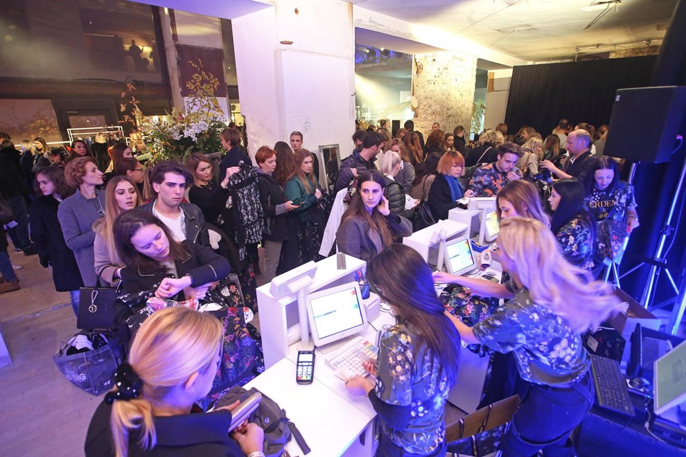 2017. H&M x Erdem u Zagrebu